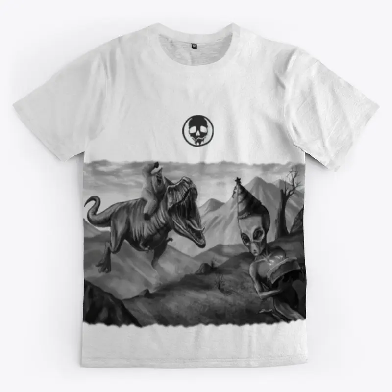 Dino Alien Chase White