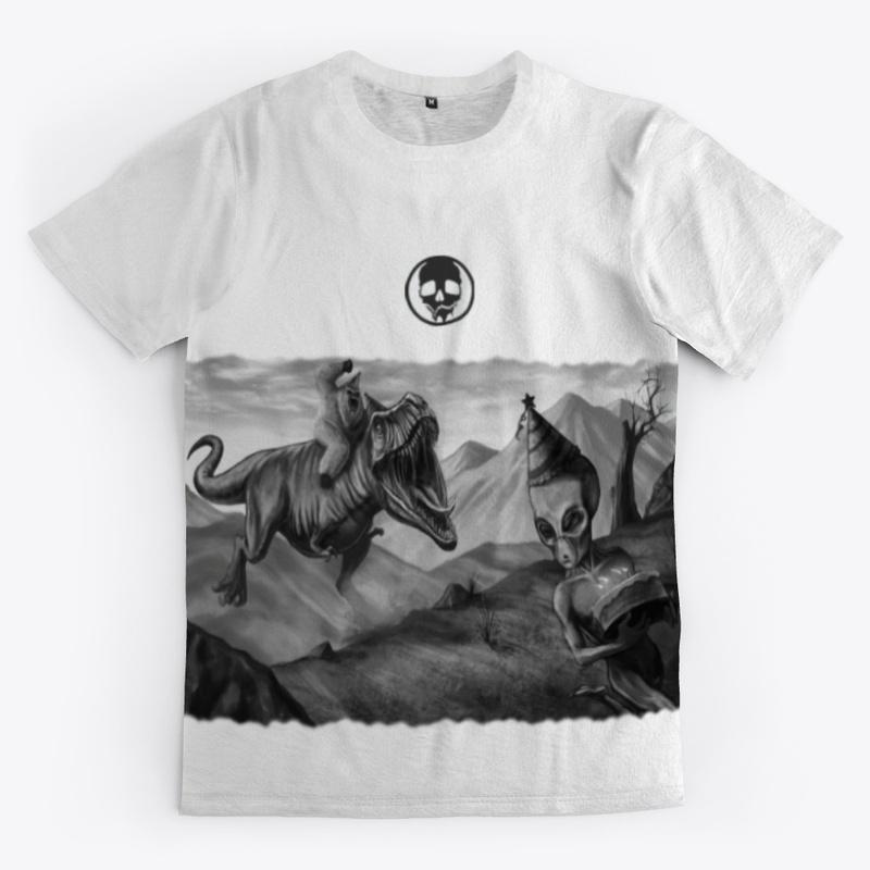 Dino Alien Chase White